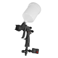 Краскораспылитель Walcom Genesi Carbonio Light HTE Base (1.2) с манометром